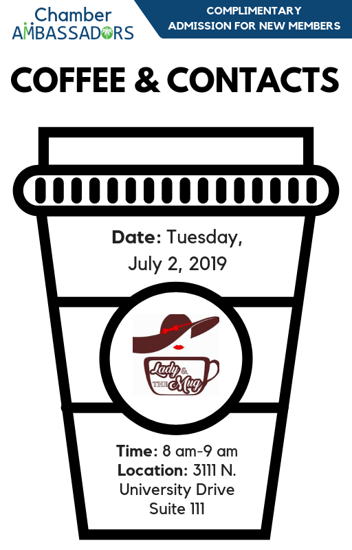 Coffee & Contacts July 19 Coffee & Contacts July 19