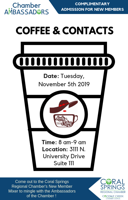 Coffee & Contacts Mini Flyer - nov Coffee & Contacts Mini Flyer - nov