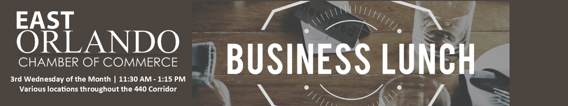 CM business luncheon header Chamber Luncheon Header
