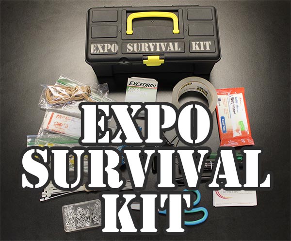 Put together your Expo Survival Kit