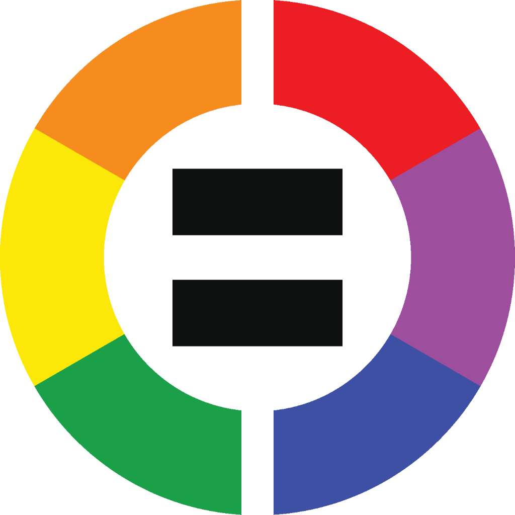 logo rainbow cutout