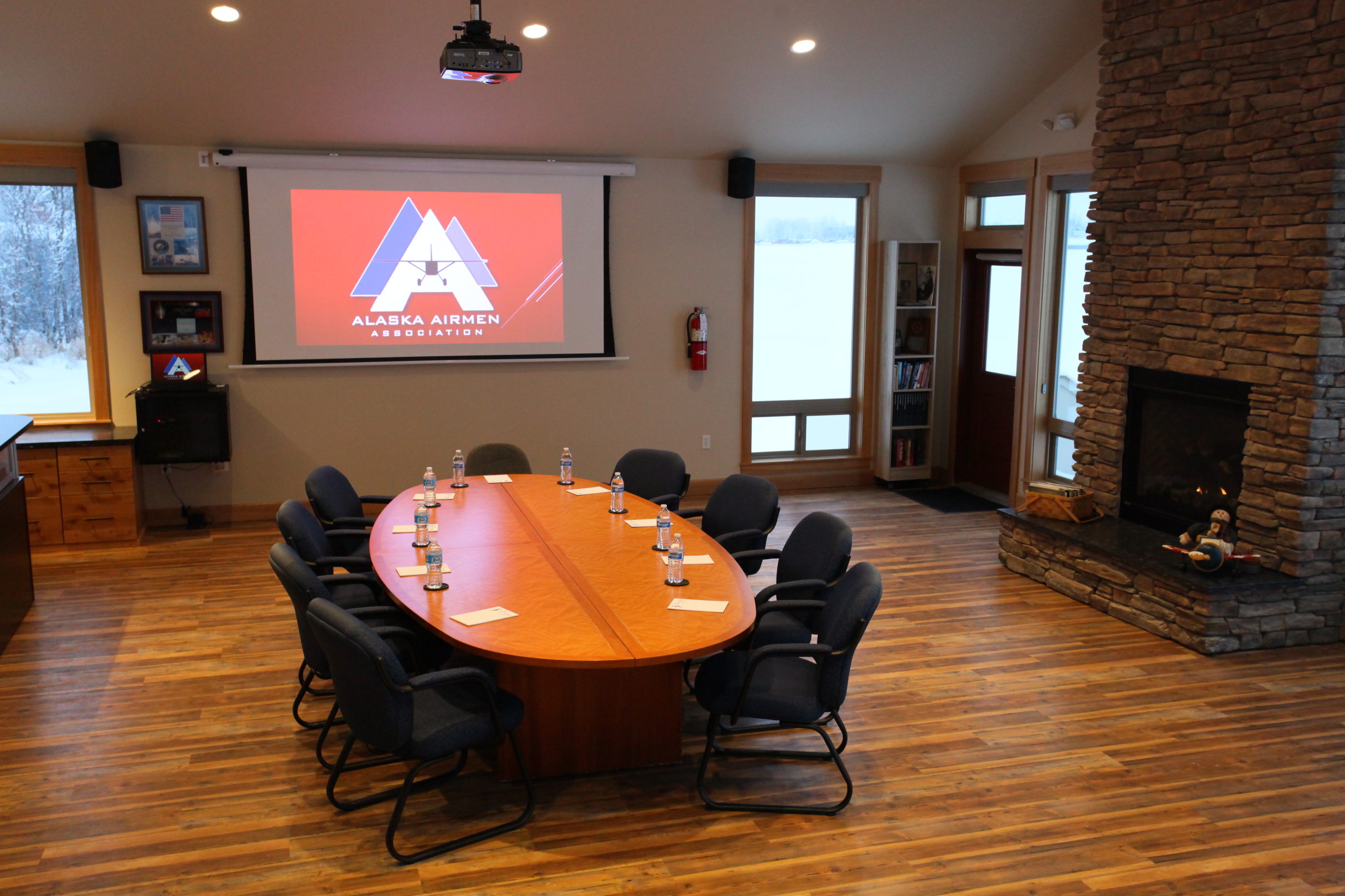 Building Al Alaska Airmen Association Small Conference