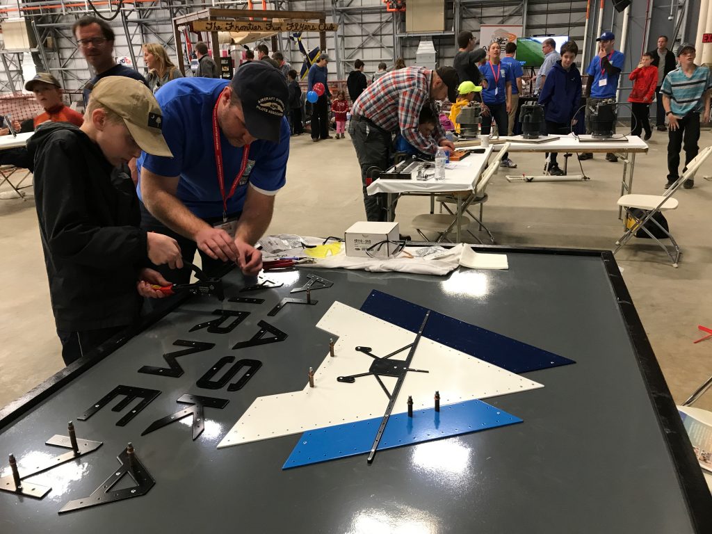 IMG_0996 NextGen teaching students how to rivet