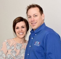 Shaun and Crystal Gober with EETKO Builders Shaun and Crystal Gober with EETKO Builders