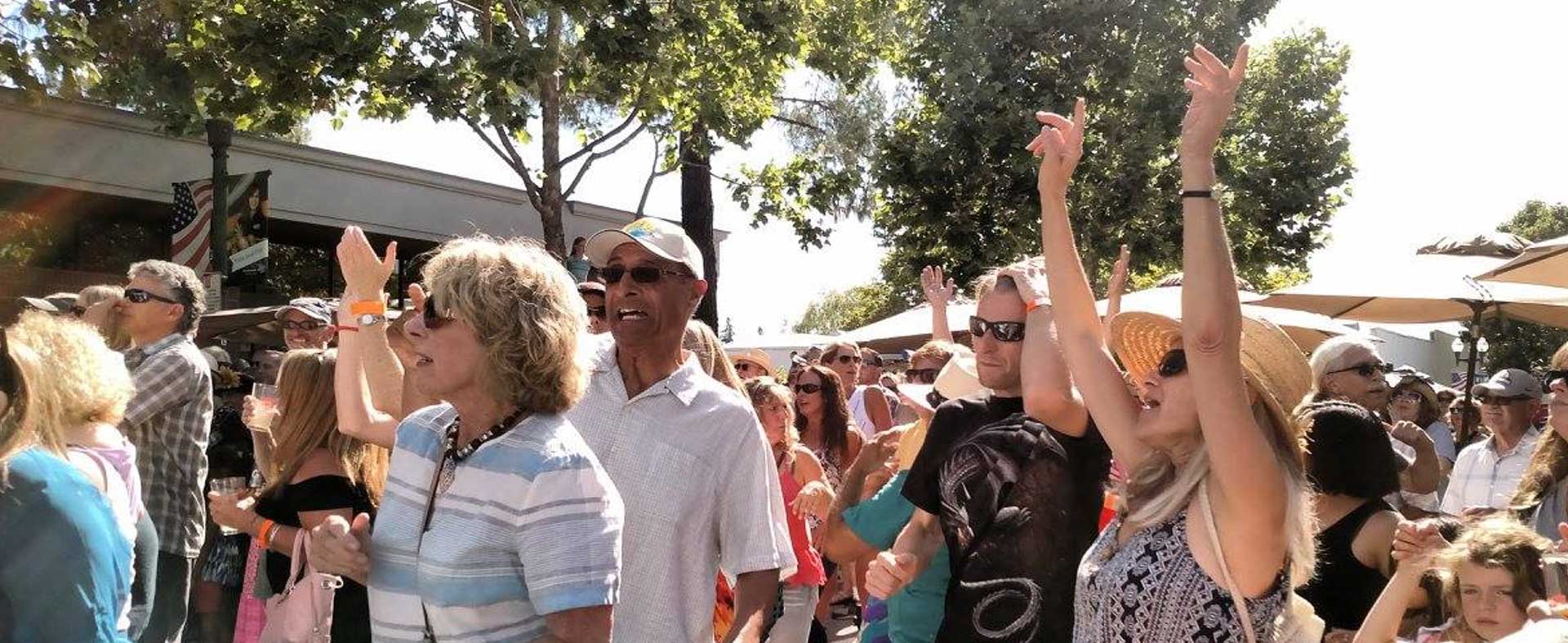 group of people at an events