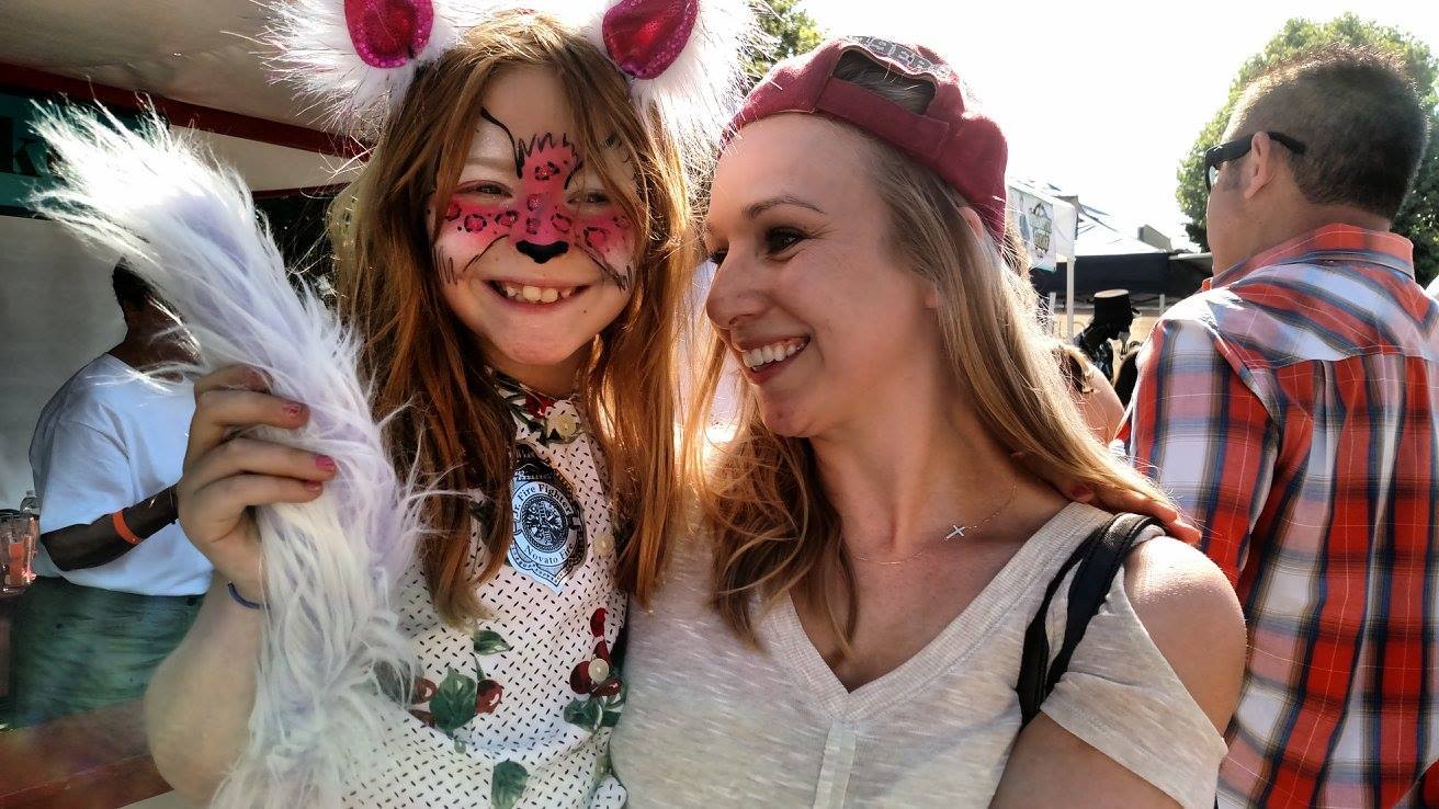 Face Painting nothing like the smile of a freshly-painted child. Face painting Novato Chamber