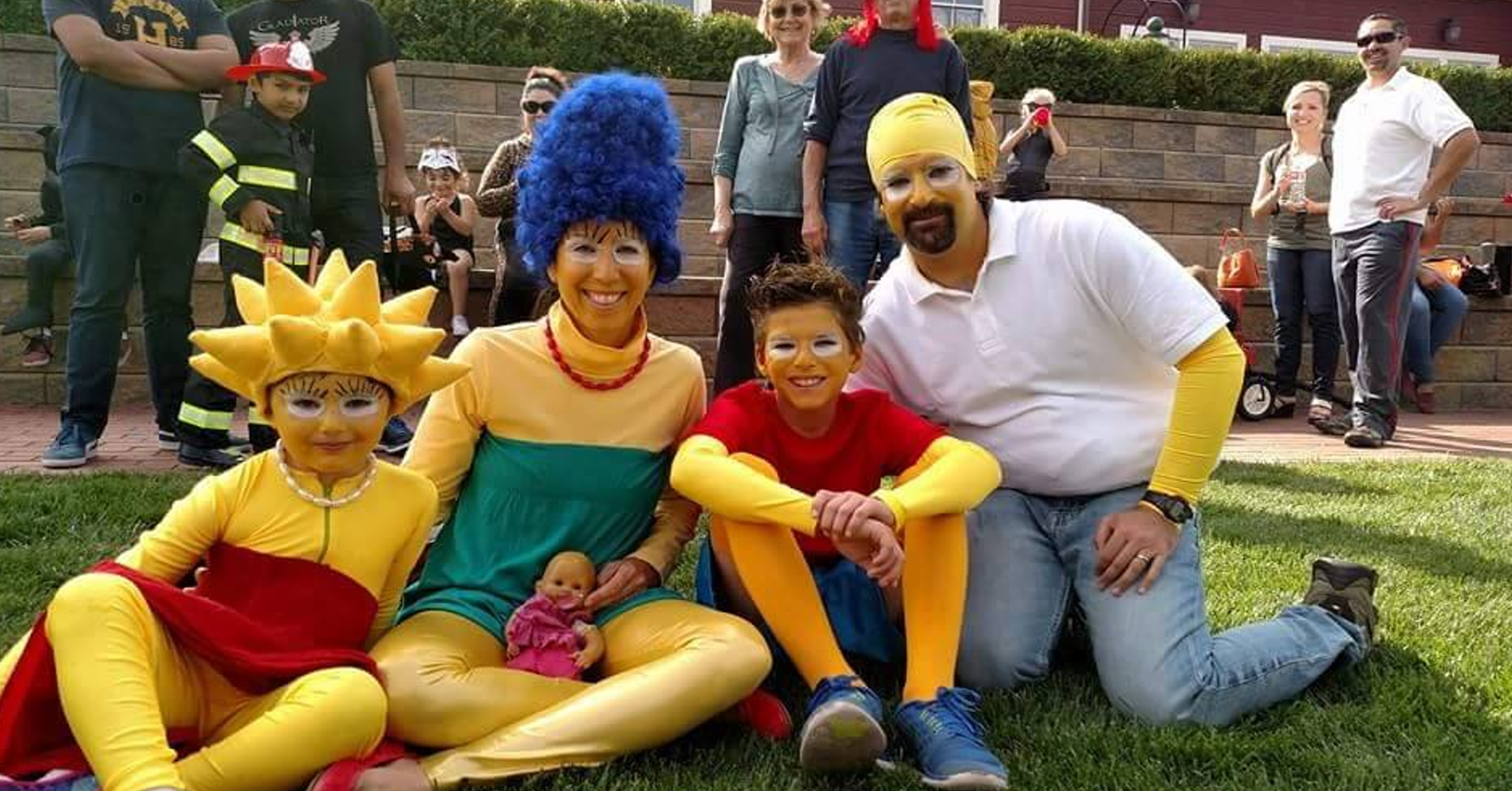 Simpsons Novato Chamber Costume contest North Marin Community Services