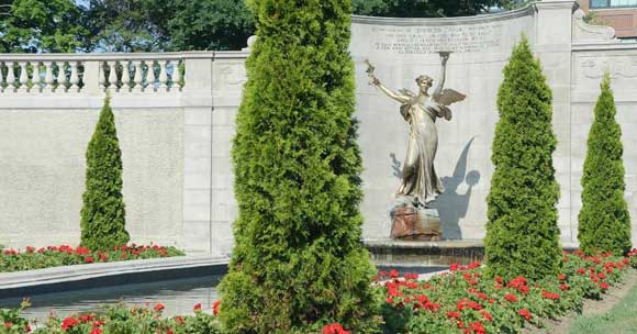 Spirit of Life statue in Congress Park