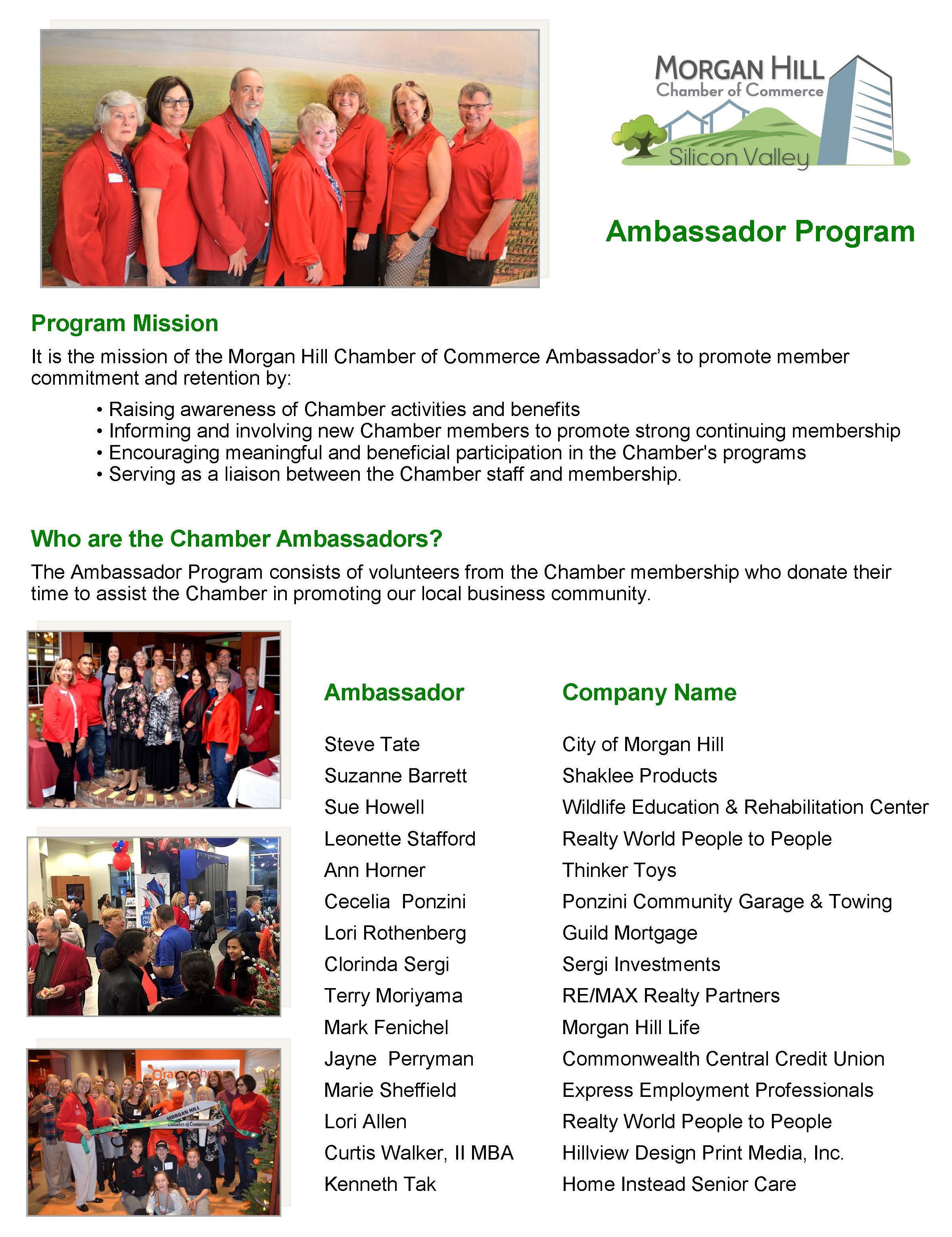 ambassador page