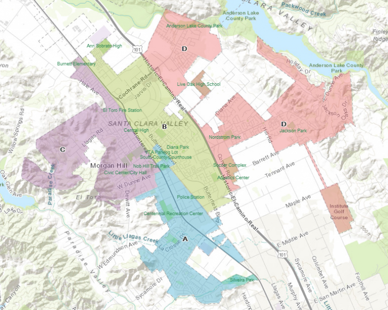 City And School District Maps - Morgan Hill Chamber Of Commerce