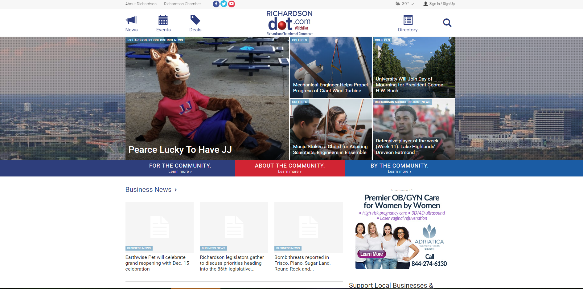 home page home page