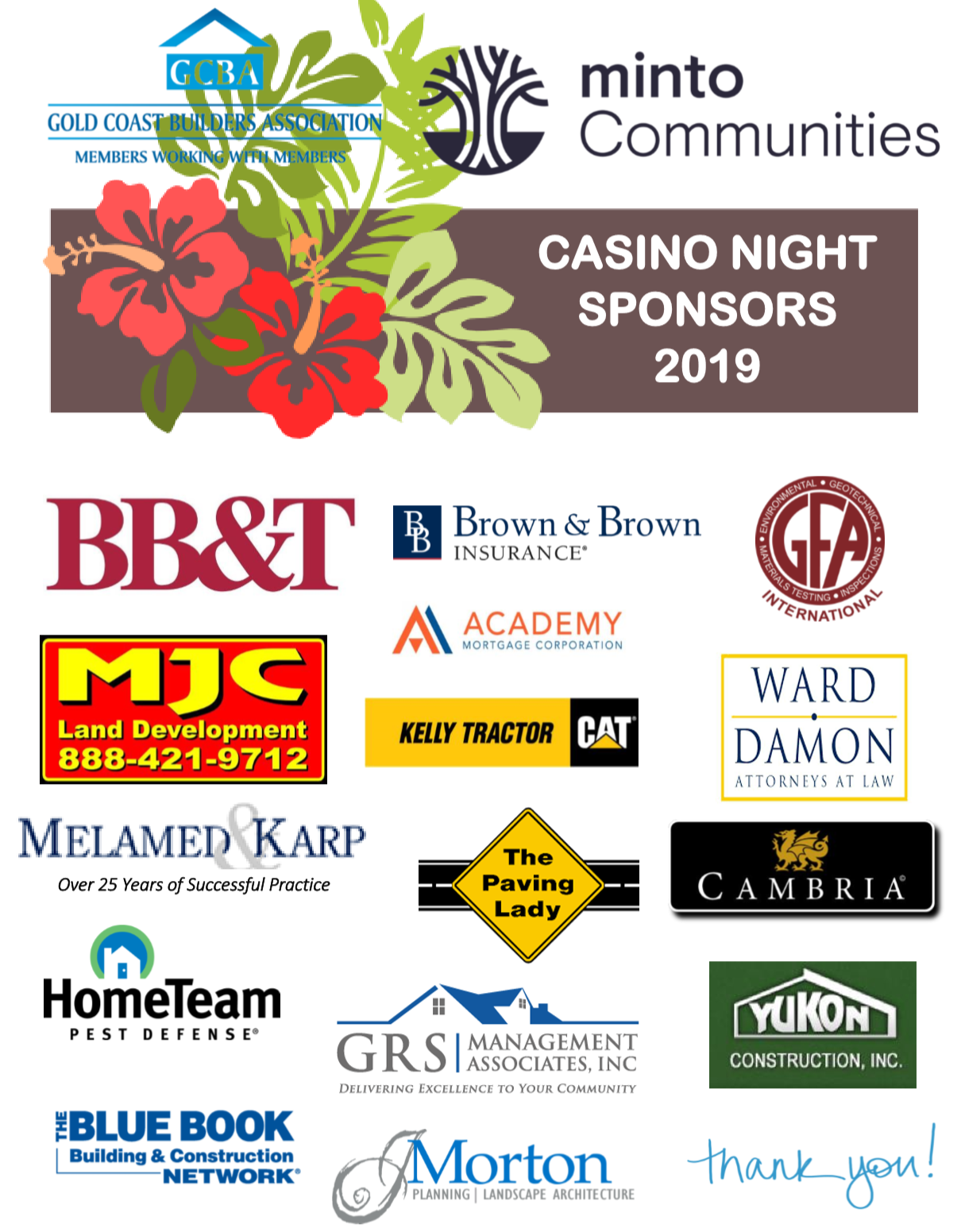 chamber of commerce casino night sponsorhsips