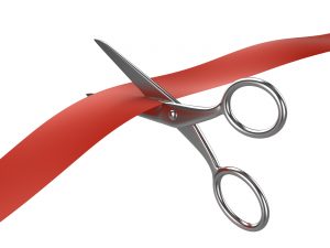 Scissors and ribbon Scissors and ribbon