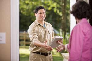 Meet with home inspector