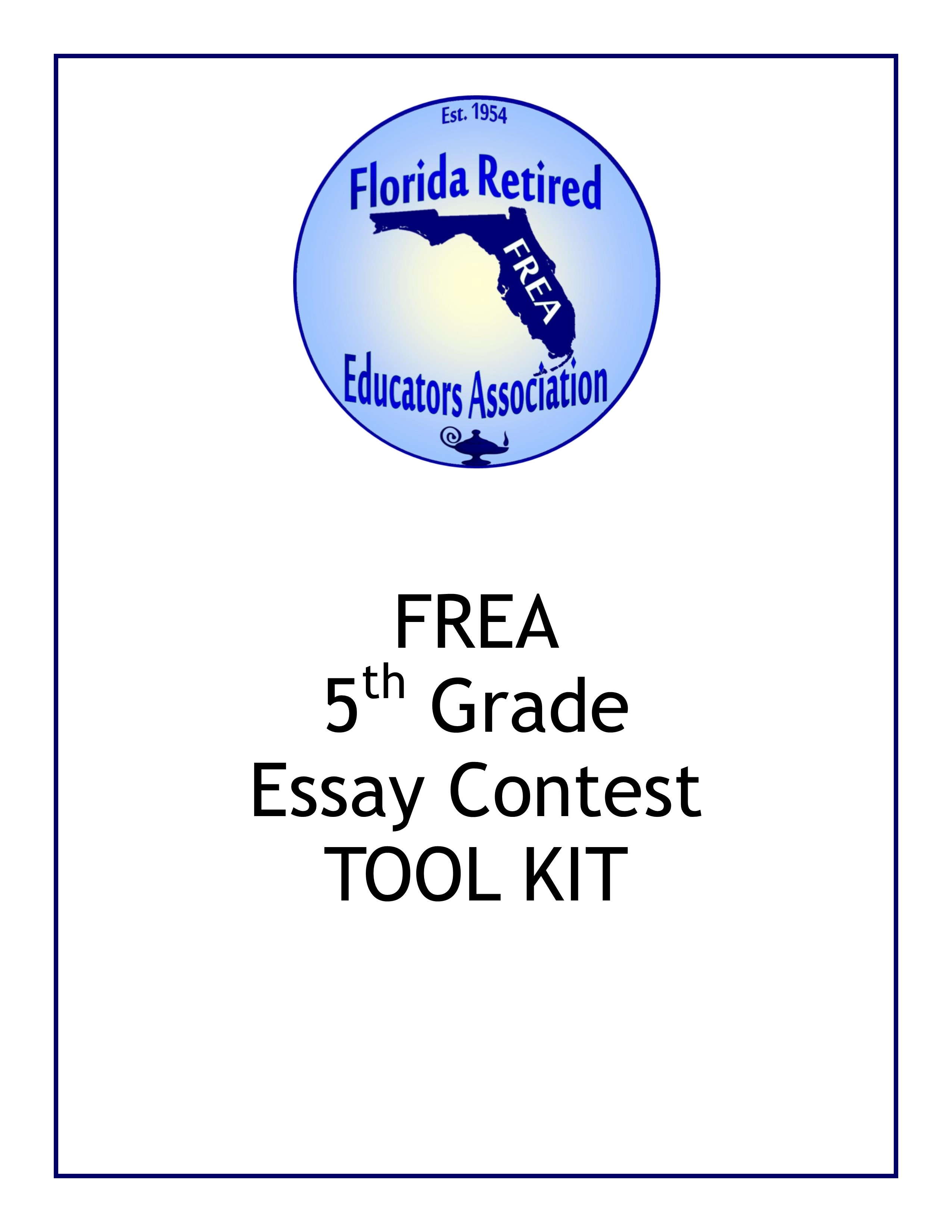 2016 5th Grade Essay Contest Tool Kit