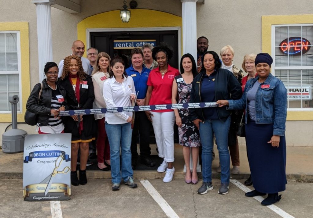 Compass Storage Ribbon Cutting Compass Storage Ribbon Cutting