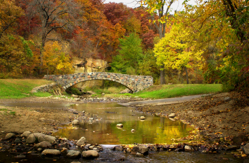 Ledges Stone Bridge Ledges State Park