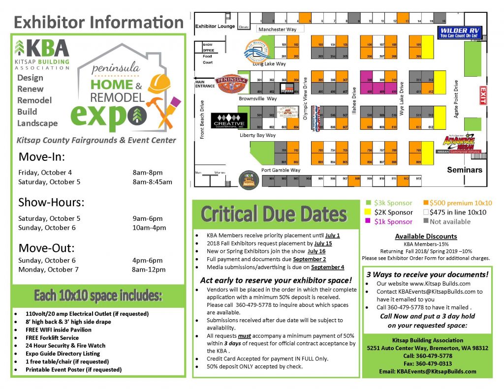 Exhibitor Information Final Exhibitor Information Final