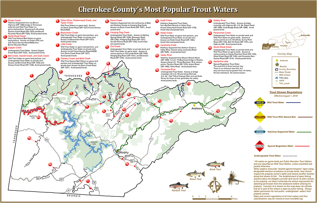 Trout Map Update - Cherokee County