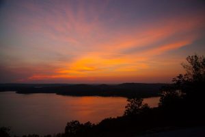 Table Rock Lake sunset